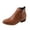 Black, variant on Pisexur Womens Boots Fashion Solid Color Fall Boots Womens Booties and Ankle Boots Slip-on Low Heel Ankle Boots Casual Comfortable Side Zipper Booties