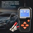thumbnail image 1 of Battery Tester，Yctze KONNWEI KW650 Automatic Battery Tester For 6V-12V Motorcycle Car Digital Analyzer, 1 of 8