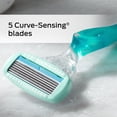 thumbnail image 4 of Schick Hydro Silk Sensitive Skin Razor with Bonus Eyebrow Razor, 4 of 9