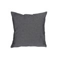 thumbnail image 1 of Coussin Chambray Avec Fermeture À Glissière (Noir) - Ensemble De 2, 1 of 2
