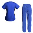 thumbnail image 2 of Women's Scrubs Set Scrub Top and Pants Scrubs Set, 2 of 3