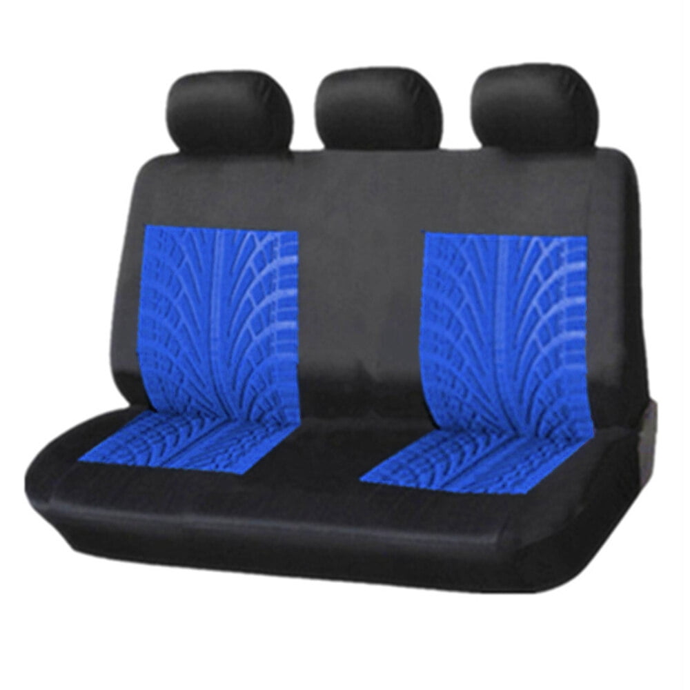 Yeacher Car Seat Covers Front and Rear Split Bench Protection 5 Seaters Easy to Install Compatible with 90% Vehicles (Auto Truck Van SUV)