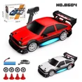 thumbnail image 1 of AIGIA 30KM/H RC Drift Car 1/24 2.4GHz 4WD Remote Control Sport Racing On-Road Vehicle, 1 of 15
