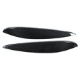 thumbnail image 2 of Headlamp Eyelid, Protective Stylish 2pcs Headlight Eyebrow  For Cars Carbon Fiber Style, 2 of 8
