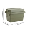 thumbnail image 2 of Kyusrd Outdoor Desktop Mini Storage Box Camping BBQ Tool organizer and Condiment Bottle Holders, 2 of 6