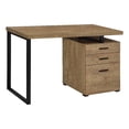 thumbnail image 1 of Coaster Brennan Engineered Wood 47-inch 3-drawer Office Computer Desk in Brown, 1 of 11