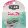 thumbnail image 2 of Schick Quattro for Women Razor Refills, Sensitive Skin, 2 of 4