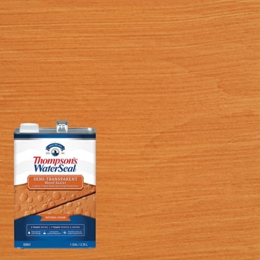 Scelleur semi-transparent pour le bois Thompson’s WaterSeal, cèdre naturel, 3,78&nbsp;l