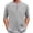 Light Gray, variant on LUOGENLI Male T-shirts for Mens Men's Plus Size Short Sleeve T Shirt Fashion Loose Trendy Men's T Shirt Mens T-shirts Graphic Tees Summer Clothes Mens T-shirts Graphic Tees Summer Clothes Black XXL