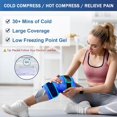 thumbnail image 2 of Reusable Gel Knee Protection Ice Bag For Cold and Hot Compressions Bag Ice, 2 of 8