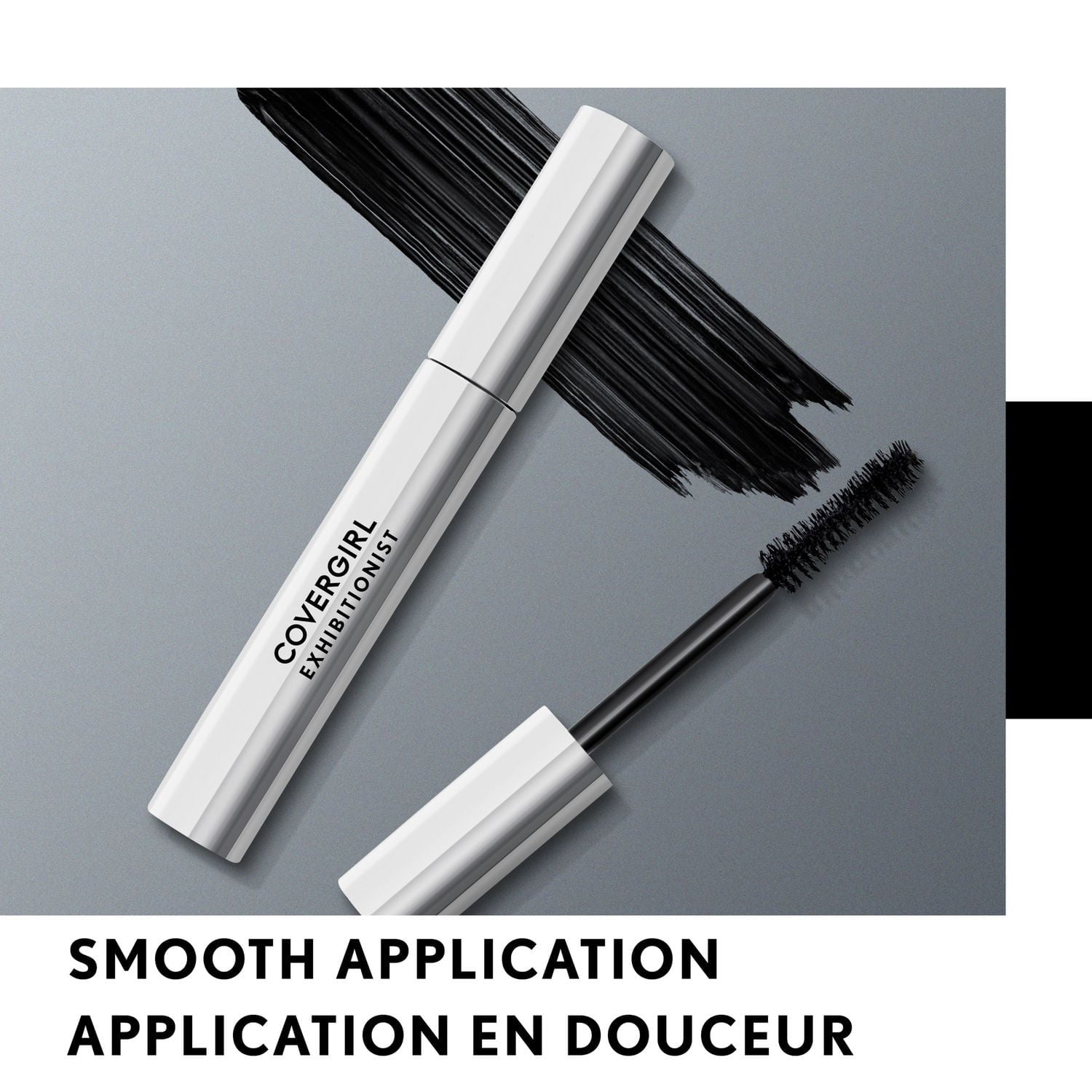 COVERGIRL Mascara Exhibitionist, Volumisant, Glisse facilement, Ne coule pas, 100% Sans Cruauté