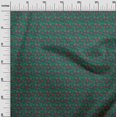 thumbnail image 2 of oneOone Silk Tabby Fabric Leaves & Floral Block Print Fabric By Yard 42 Inch Wide, 2 of 4