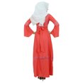 thumbnail image 4 of Bimba Robe Abaya Maxi à Manches Kimono pour Femmes Musulmanes Pashmina Jilbab avec Hijab, 4 of 7
