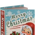 thumbnail image 5 of Mr. Christmas 8.5" Vintage Decorative Santa with Present Book, Blue, 5 of 5