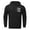 J-Black, variant on Men's Casual Men's Hooded Cropped Zip Up Hoodie Men Sweater Printed Men's Coat Custom Hoodies Men Light Hoodie Zip Up Hoodies Tech Fleece Hoodie
