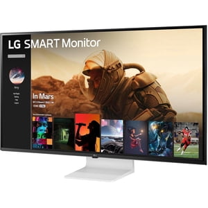 LG Affichage intelligent 43" 4K UHD (3840x2160) Moniteur intelligent IPS Mince & Stand de style plat, webOS Smart Monitor (modèle canadien) 43SQ700S-W) – Ouvrir la boîte