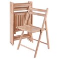 thumbnail image 1 of Robin 4pc chaises pliantes Naturel, 1 of 9
