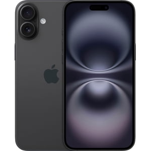 Rénovés Apple iPhone 16 Plus w Verre trempé préisolé - eSIM ONLY - (Entièrement déverrouillé) 128GB Noir (grade A+)