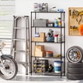 thumbnail image 4 of Gymax 5-Tier Metal Storage Shelving Unit w/V-Shaped Wire Rack for Home Kitchen Garage, 4 of 10