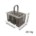 thumbnail image 3 of Boovnll Home Storage, Multi Functional Dishwasher Basket Accessories Knife and Fork Storage Basket, Storage, Storage and Organization, Organization and Storage, 3 of 8