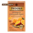 thumbnail image 1 of Twinings Orange & Cinnamon Spice Herbal Tea Bags, Spiced Citrus, Caffeine Free, 20 Count, 1 of 6