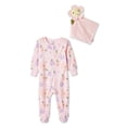 thumbnail image 1 of George Baby Girls' Two Piece Sleeper Set, 1 of 2