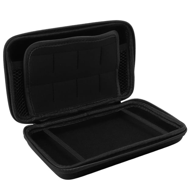 Carrying Case for 3DS for New 3DS XL for New 2DS XL, Hard Protective Shell Travel Case for Super Edition for New 2DS XL with 8 Game Slot Inner Pocket