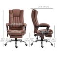 thumbnail image 3 of Vinsetto Executive Office Chair 6 Point Vibration Massage Desk Chair, 3 of 10