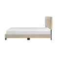 thumbnail image 4 of Lexicon Newberry Velvet Full Platform Bed in Light brown, 4 of 9