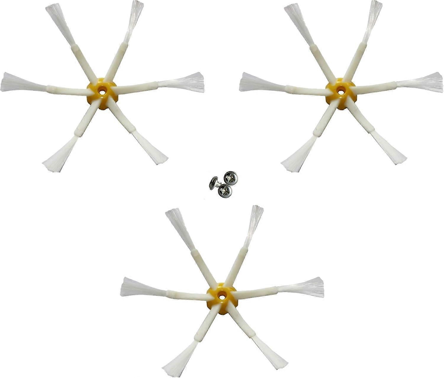 Optimize Your iRobot Roomba 500 600 700 Series Vacuum Cleaning Experience With 3-Pack Upgraded Side Brushes, High-Quality Nylon Bristles For Durable