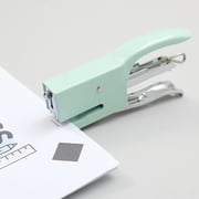 Macaroon Coloured Metal Hand Gripped Stapler 10 Gauge Labour Saving Stapler Small Office Stapler Comes With Box Of Staples