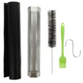 thumbnail image 1 of Miangastore BBQ Grill Accessories BBQ Smoker Tube Assorted Color 1 Set 12X2In Stainless Steel, 1 of 8