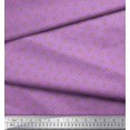 thumbnail image 2 of Soimoi Rayon Crepe Fabric Swirl,Triangle & Floral Artistic Print Sewing Fabric Yard 46 Inch Wide, 2 of 3