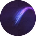 thumbnail image 1 of Ahgly Company Tapis Rond Lavable en Machine Intérieur Transitionnel Violet Profond, 6 Pieds Rond, 1 of 7