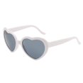 thumbnail image 1 of Lunettes de Soleil pour Femme, Design à la Mode et Mignon, Adorables Lunettes Rétro en Forme de Cœur pour Voyager, 1 of 10
