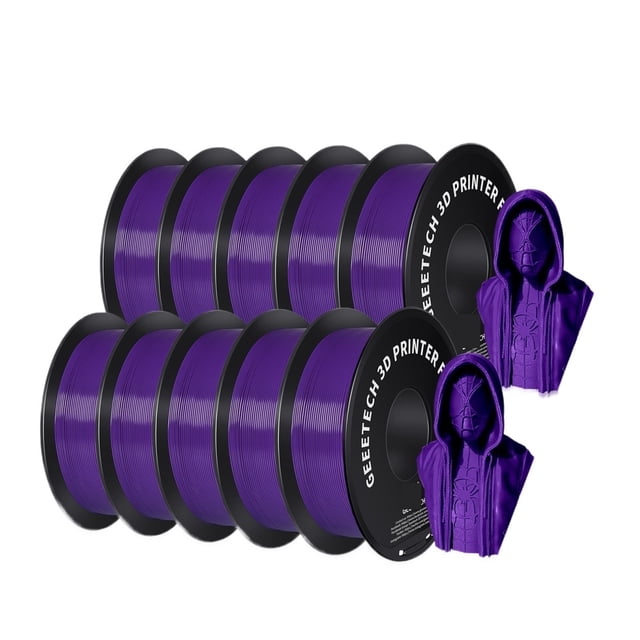 10Kg PLA Filament Plastic For 3D Printer 1.75mm,Tangle-Free, 3d Printing Wire Materials Vacuum Packaging ,Smoother Printing Experience