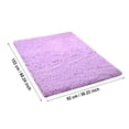 thumbnail image 2 of 36×60in Soft Floor Carpet Home Modern Area Rug With Non Bottom Machine Washable Floor Mat Rugs 8x10 under 100 Mens Soft Blanket Merry Home Area Rug Shag Blanket Small Blankets And Throws, 2 of 3