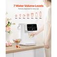 thumbnail image 4 of KFFKFF Instant Hot Water Dispenser, Countertop Boiling Water Dispenser with Adjustable 7 Temperatures & 7 Water Volumes, 118oz Removable Water Tank, Quick Heating with Touchscreen, 4 of 9