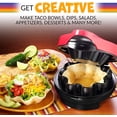thumbnail image 3 of Taco Tuesday™ Baked Tortilla Bowl Maker, Red, 3 of 5