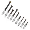 thumbnail image 3 of Sonew Round Shank Boring Bar 9 Pieces HSS Material 1/2 \"round Shank Boring Bar Set, 3 of 8