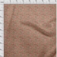 thumbnail image 4 of oneOone Rayon Tawny Brown Fabric Floral Craft Projects Decor Fabric Printed By The Yard 56 Inch Wide, 4 of 5