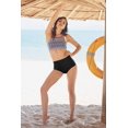 thumbnail image 3 of Bas de Maillot de Bain Contrôle du Ventre Froncés pour Femmes, 3 of 6