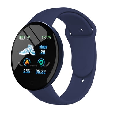 TFixol D18PRO Moniteur d'Activité Intelligent avec Écran Tactile OLED de 1,44 Pouces, Moniteur de Fréquence Cardiaque et de Pression Artérielle, Modes Multisports, Batterie de 3 à 5 Jours, Bleu Foncé