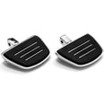 thumbnail image 2 of Krator Chrome Mini Board Floorboards Footpegs Compatible with Yamaha YZF-R1 / 1000R 2000-2016 (Front Only), 2 of 5
