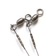 thumbnail image 3 of 2 Pcs Fishing Titanium Wire Leader Line with Swivel Duo-Lock Snap for PredatoryFish, 3 of 10