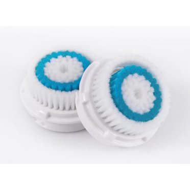 2-Pack TreatMe100 Deep Pore Skin Facial Cleansing Brush Heads TreatMe100 (Compatible with Clarisonic Mia 2 Pro)