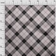thumbnail image 2 of oneOone Tissu Polyester Lycra Tartan Imprimé au Mètre 56 Pouces de Large, 2 of 4