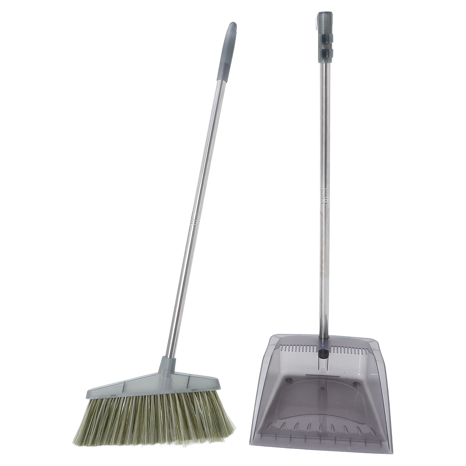 KAKOWELY 1 Set Broom And Dustpan Set With Long Handle Broom And Dustpan Broom And Dustpan Set For Home Broom Dustpan Indoor Broom And Dustpan Set33.86"X11.02"X1.18"