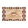 thumbnail image 2 of Coffee Farmhouse Plaid Style Kitchen Rug Non Skid Non-Slip, Absorbent Mats Set Of 2 for Sink Waterproof Runner Rug for Laundry Room,kitchen Mats 17.7x24+17.7x48inch, 2 of 7