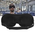 thumbnail image 2 of LHCER Sleeping Mask, Eye Mask,3D Sleeping Eye Mask Shade Cover Rest Sleep Eyepatch Blindfold Shield Travel Sleeping Aid, 2 of 10
